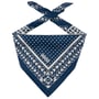 Abstract Geometric Bandana by Stetson donkerblauw