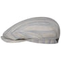 Tesrick Stripe Driver Linnen Pet by Stetson beige-blauw