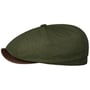 Hatteras Waxed Cotton Linen Pet by Stetson olijfgroen