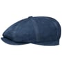 Hatteras Denim Leren Pet by Stetson donkerblauw