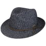 Washed Braid Trilby Hoed by Stetson donkerblauw