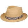 Velvia Fedora Hennep Hoed by JJ Hats naturel