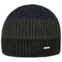 Caris Beanie Muts by Eisbär olijfgroen-zwart