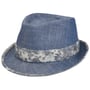 Savoca Trilby Stoffen Hoed by Lierys denim