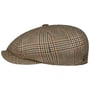 Larkhaven Check 8 Panel Pet by Balmoral beige-blauw