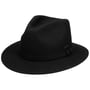 Soft Felt Traveller Wollen Hoed by Stetson zwart