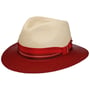 Calviro Traveller Panamahoed by Stetson naturel-rood