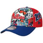 9Forty Phillies Zoom Pet by New Era blauw-rood