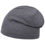Cotton Jersey Stripes Beanie Muts by Lipodo donkerblauw