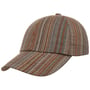 Temberton Stripes Katoenen Cap by Lipodo bruin