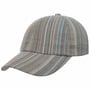 Temberton Stripes Katoenen Cap by Lipodo blauw