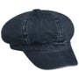 Uni Washed Cotton Newsboy Pet by Lipodo donkerblauw