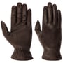 Tallinn Touch Leren Handschoenen by Roeckl donkerbruin