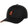 Wool Flexfit Cap by Kangol zwart-oranje
