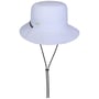 Chambray Bucket Stoffen Hoed by Seeberger lichtblauw