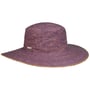 Matelot Raffia Hoed by Seeberger mauve