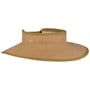 Wide Brim Visor by Seeberger olijfgroen