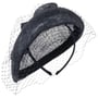Felisca Sinamay Fascinator by Seeberger donkerblauw