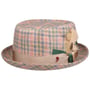 Classic Fusion Pork Pie Hoed by Alfonso D’Este beige-blauw