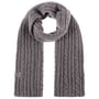 Cable Knit Merino Sjaal by Gebeana grijs