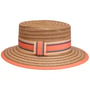 Chioggia Hennep Boater Hoed by bedacht beige