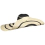 Tabeta Wide Brim Flaphoed by Lierys naturel-zwart