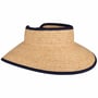 Contrast Edge Visor by Lierys naturel-donkerblauw