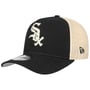 9Fifty Grained White Sox Pet by New Era beige-zwart