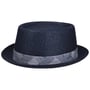 Montaco Pork Pie Linnen Hoed by Lierys denim