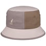Cargo Colors Bucket Stoffen Hoed by Kangol lichtbeige