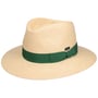 Green Band Traveller Panamahoed by Lipodo donker groen