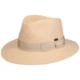 Green Band Traveller Panamahoed by Lipodo lichtbeige