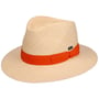 Green Band Traveller Panamahoed by Lipodo oranje