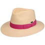 Green Band Traveller Panamahoed by Lipodo fuchsia