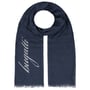 Wordmark Sjaal by bugatti donkerblauw