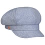 Camilla Linnen en Katoen Newsboy Pet by Mayser blauw