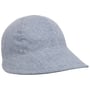 Lilly Stripes Linnen en Katoen Visor by Mayser blauw