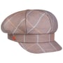 Anja Check Linnen Newsboy Pet by Mayser beige