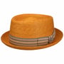 Oakleford Pork Pie Raffia Hoed by Lierys mosterd