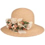 Telina Raffia Hoed met Bloemen by Lierys naturel