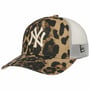 9Forty MC WMNS Leo Yankees Pet by New Era beige-zwart