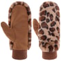 Faux Fur Leo Wanten by Barts beige-bruin