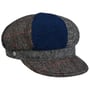 Patchwork Wool Newsboy Pet by Lierys blauw