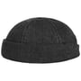 Black Denim Dockermuts by Stetson zwart