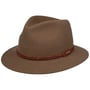 Delvane Traveller Wollen Hoed by Stetson bruin
