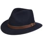 Lovaco Traveller Wollen Hoed by Balmoral donkerblauw