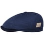6 Panel Quilted Cotton pet by Stetson donkerblauw