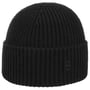 Recycled Cashmere Beanie Muts by Stetson zwart