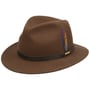 Jorland Softfelt Traveller Wollen Hoed by Stetson donkerbruin