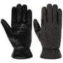 Velmont Sheepskin Leren Handschoenen by Stetson grijs-gemêleerd